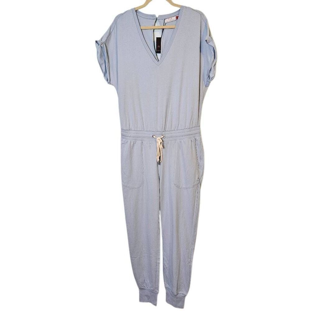 n:philanthropy jumper, light blue cotton. Size L. NWT. # 841